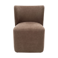 Cocora Dining Chair with Wheels Taupe