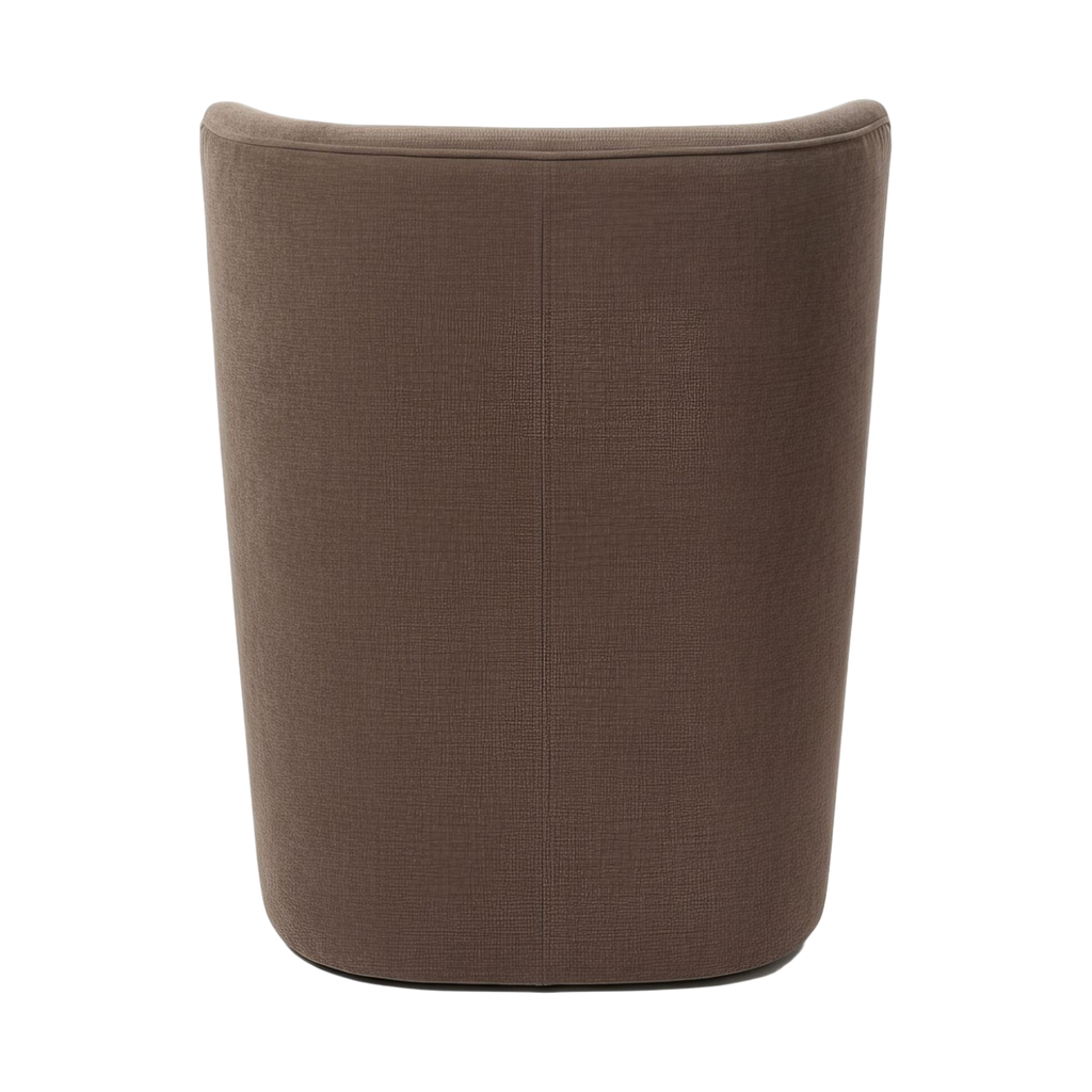 Cocora Dining Chair with Wheels Taupe