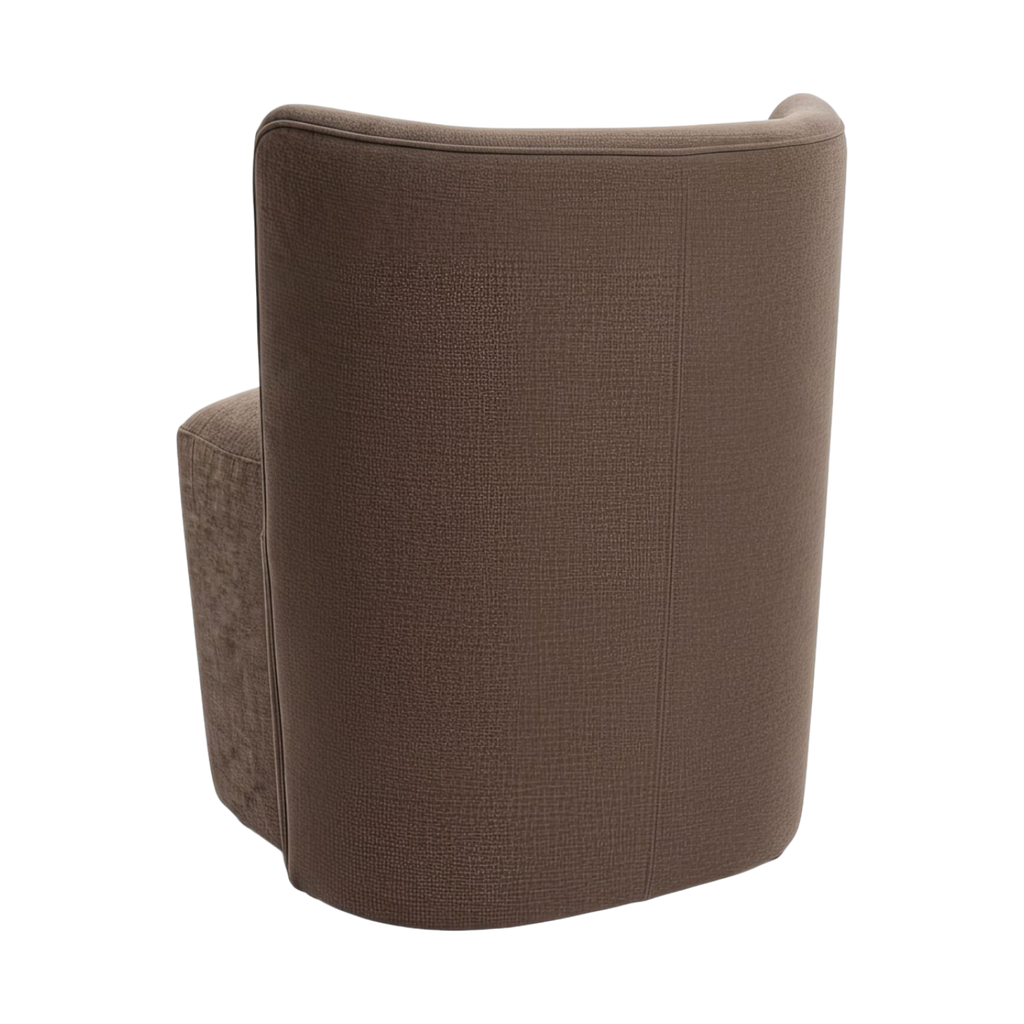 Cocora Dining Chair with Wheels Taupe