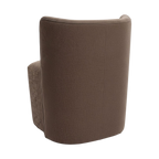 Cocora Dining Chair with Wheels Taupe