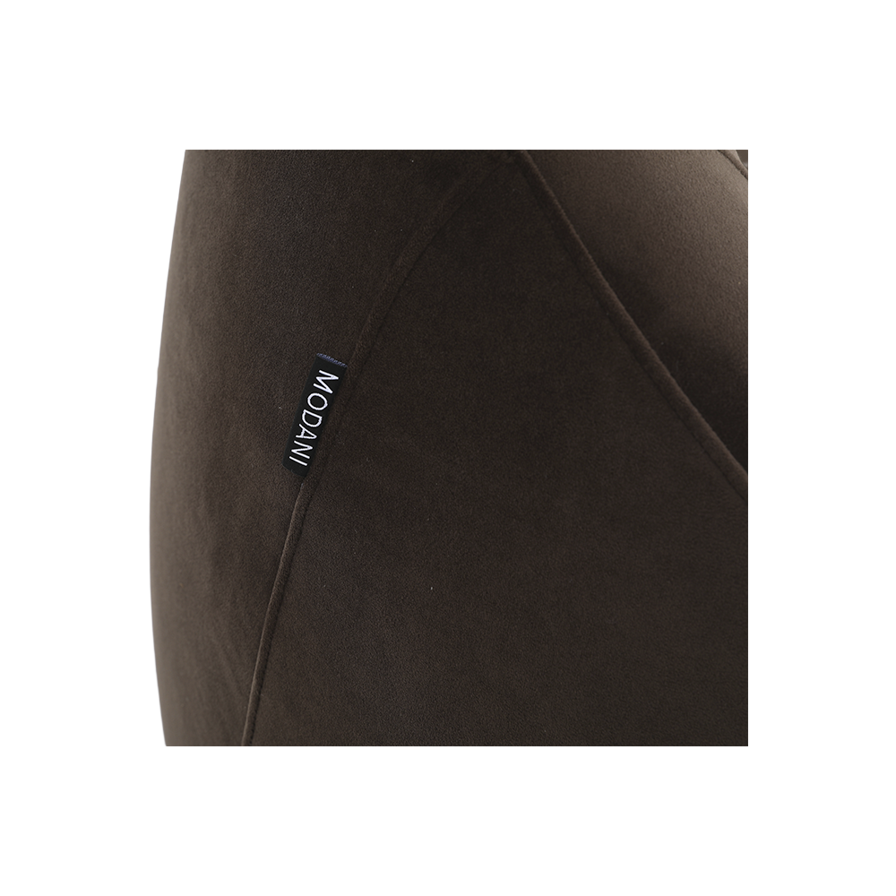 Amarys Lounge Chair Dark Brown