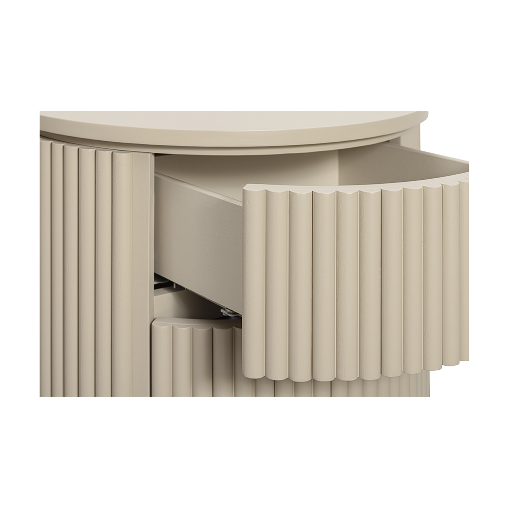 Baxter Nightstand Alabaster