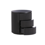 Baxter Nightstand Black Wood