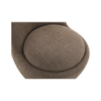 Boba Swivel Lounge Chair Brown