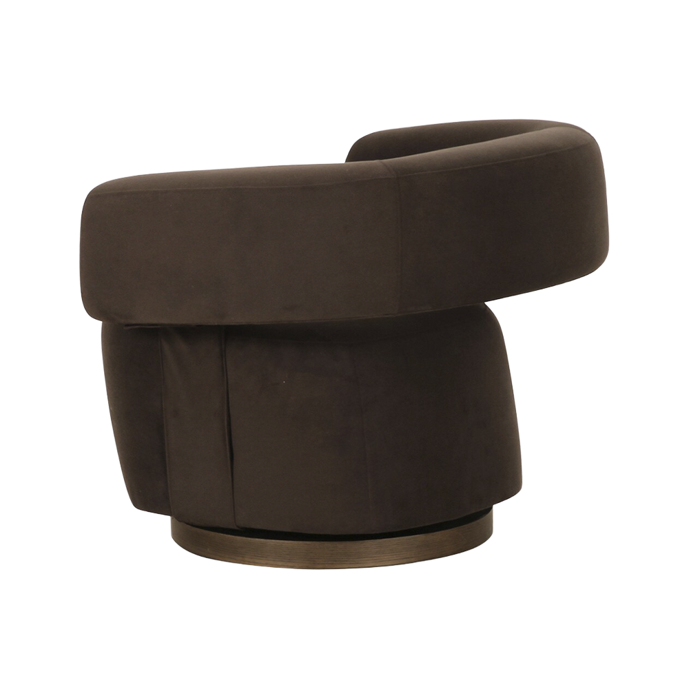 Bruna Lounge Chair Brown