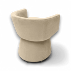 Cosmos Taupe Rolling Desk Chair