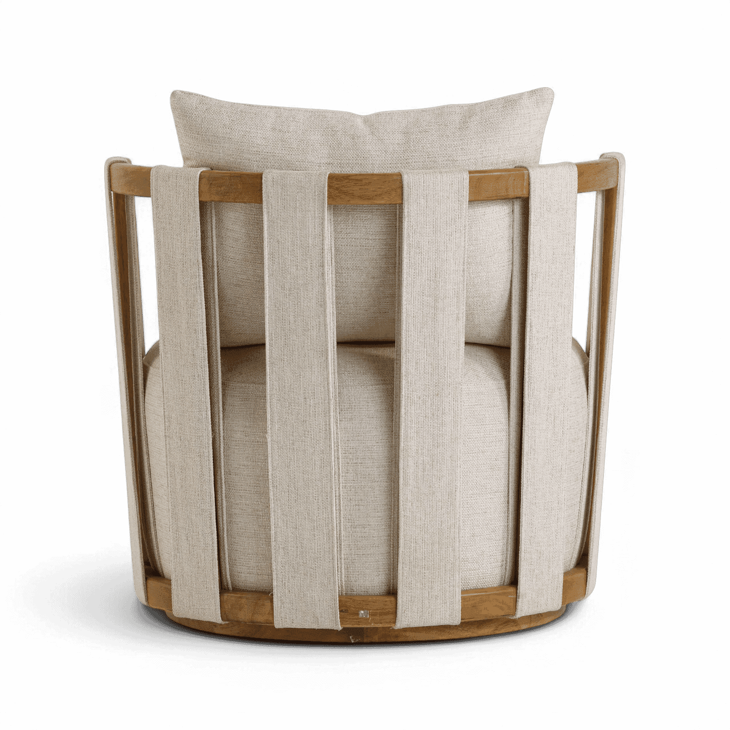 Equinox Beige Swivel Chair