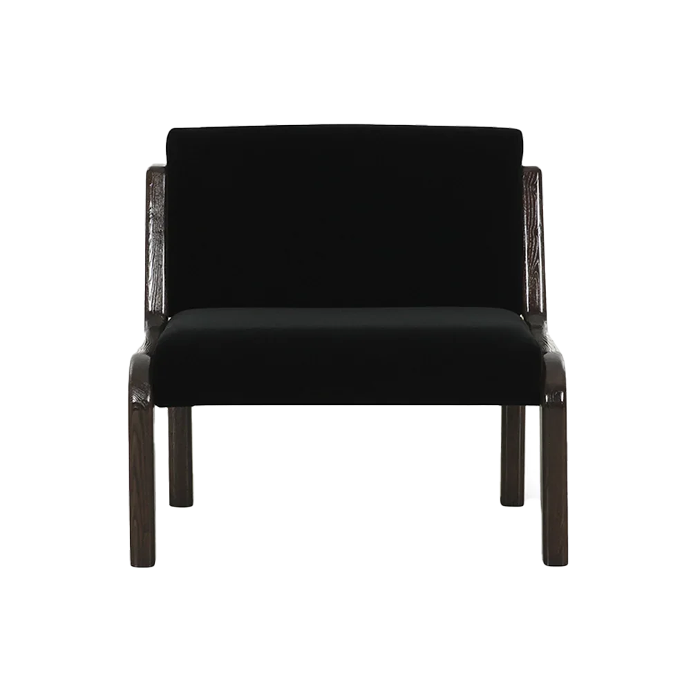 Obsidian Arc Lounge Chair