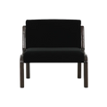 Obsidian Arc Lounge Chair