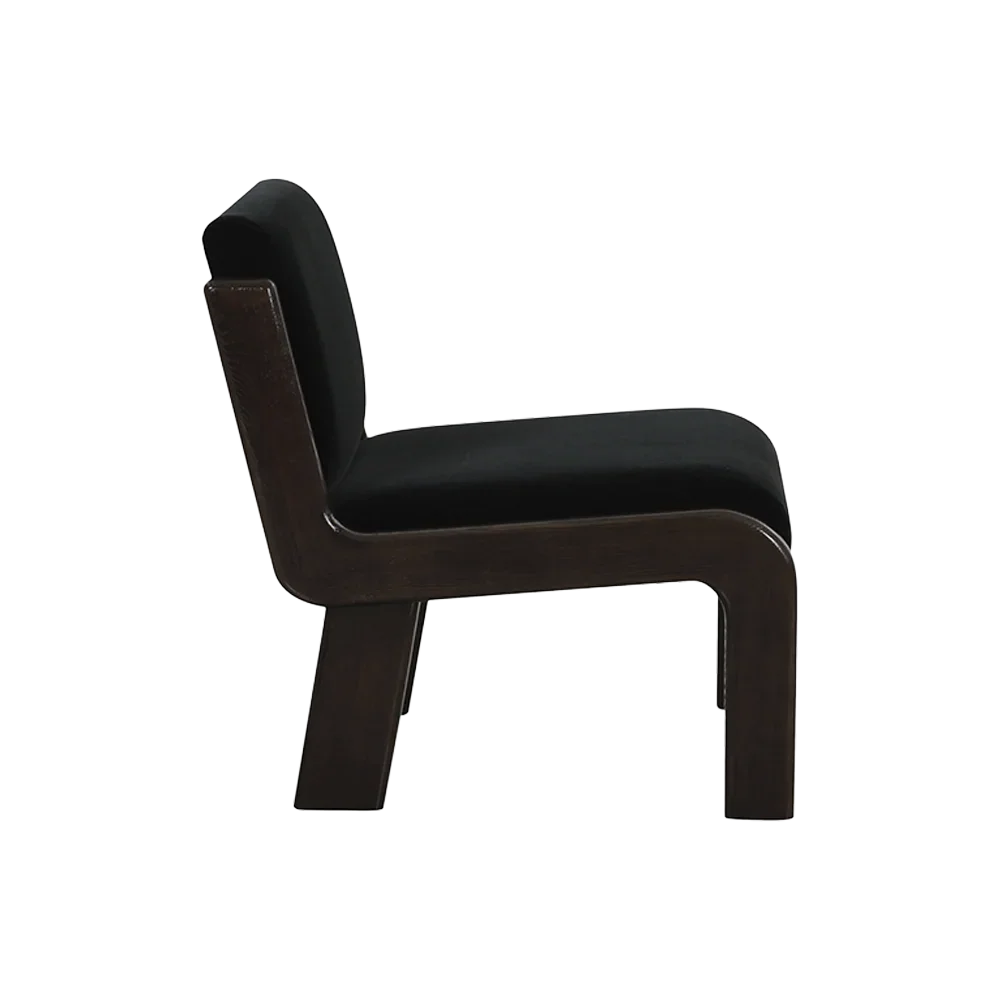 Obsidian Arc Lounge Chair