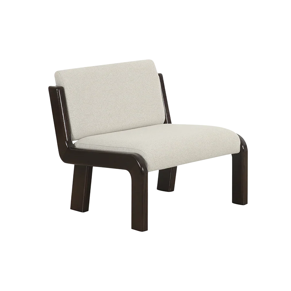 Milo Lounge Chair Ivory