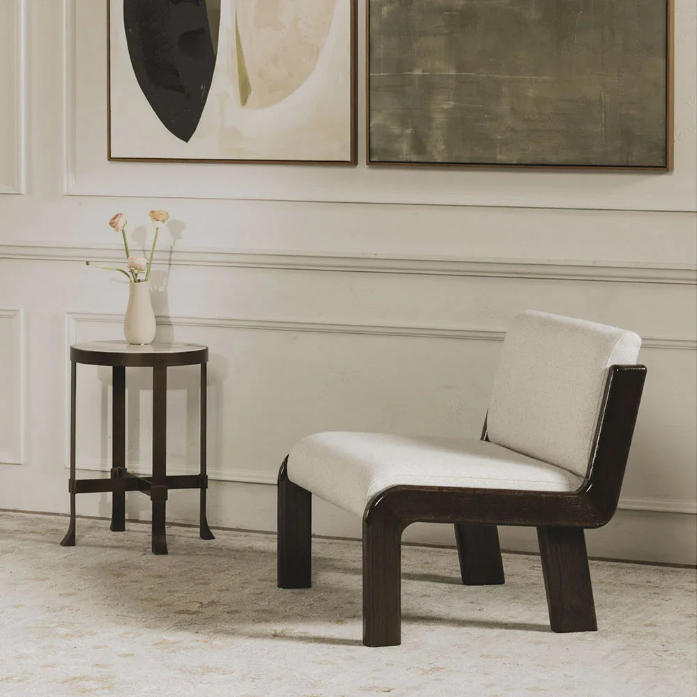 Arcadia Ivory Lounge Chair