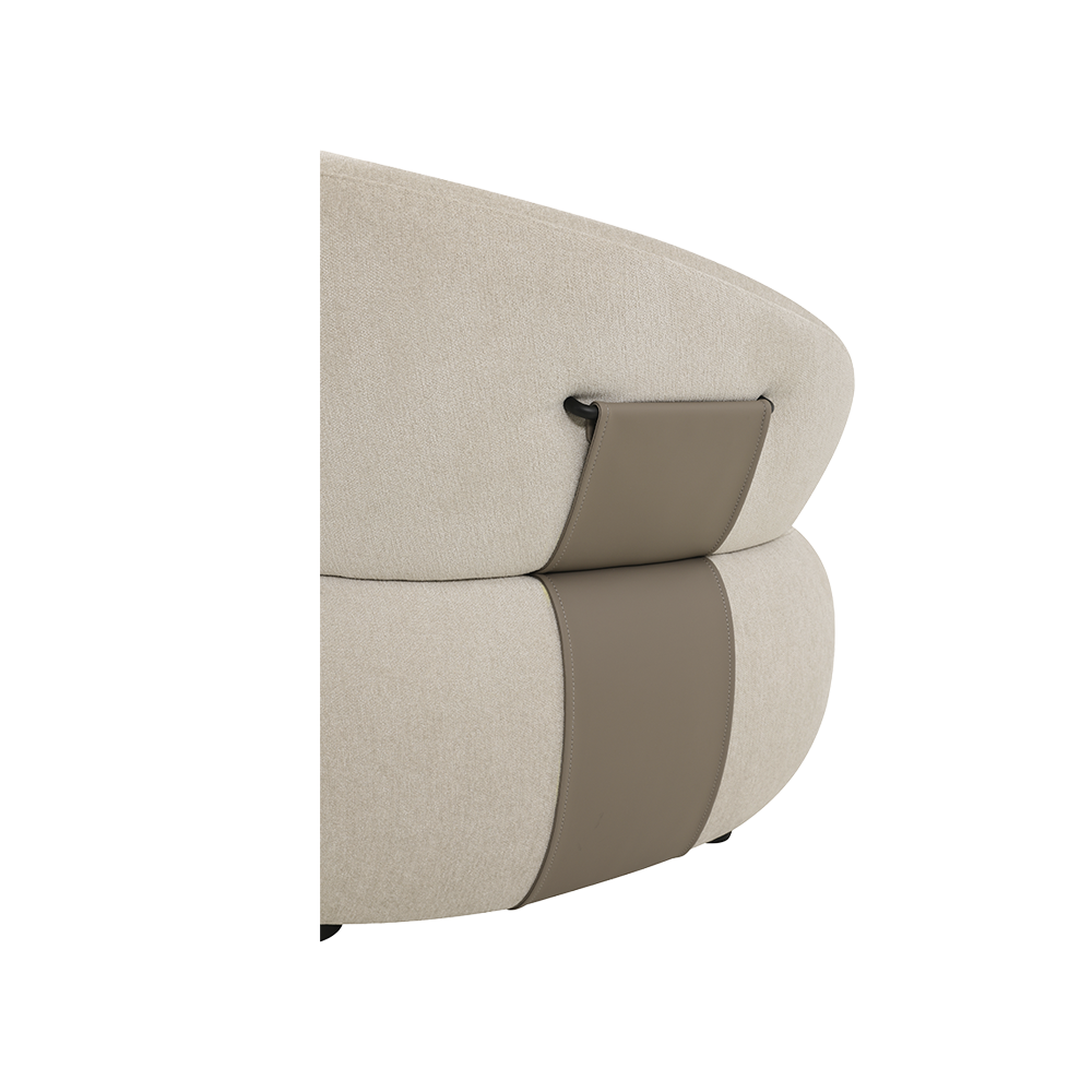 Monceau Beige Enveloping Lounge