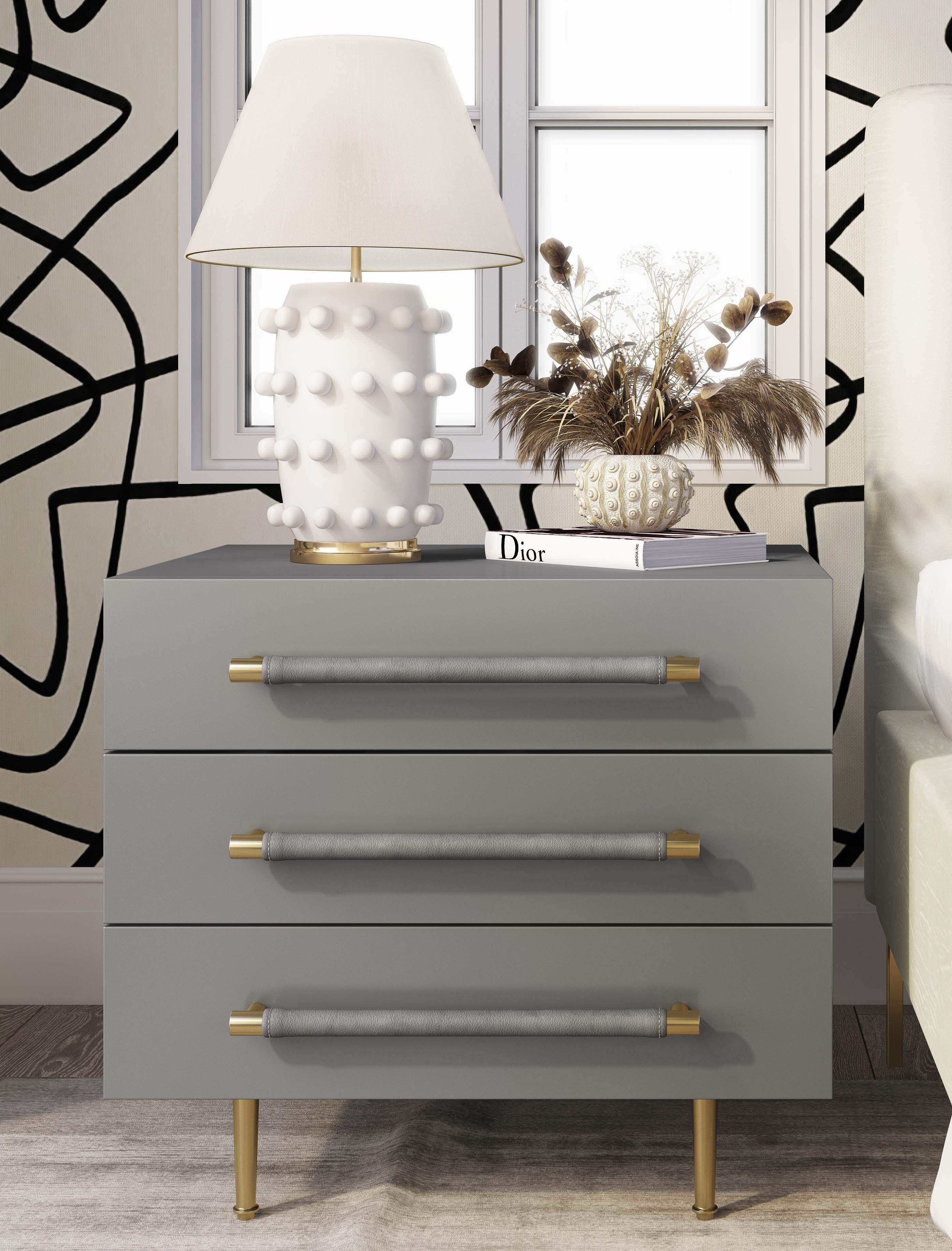 Glade Grey Nightstand