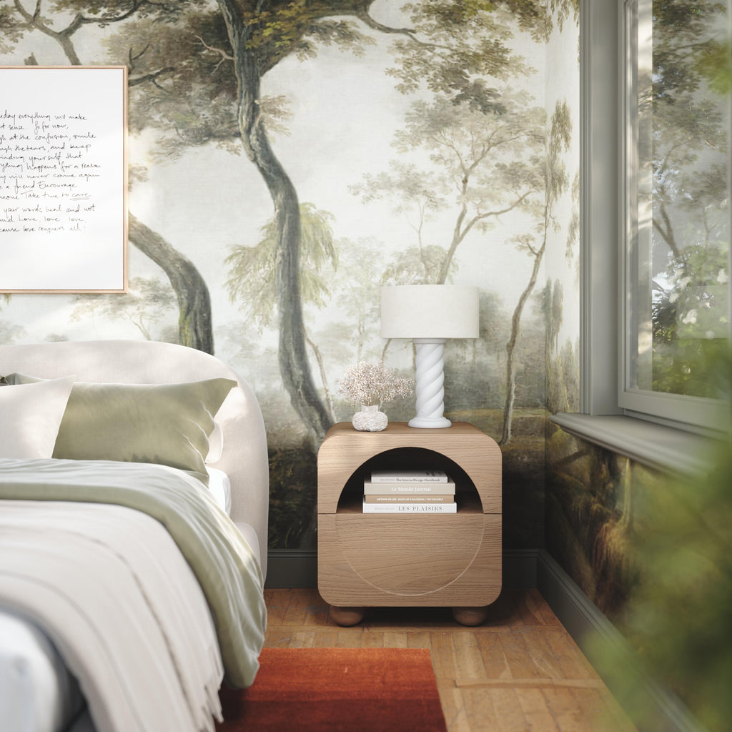 Lyra Natural Ash Nightstand