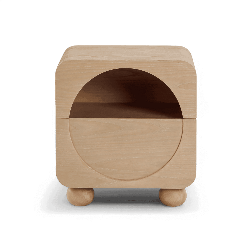 Lyra Natural Ash Nightstand
