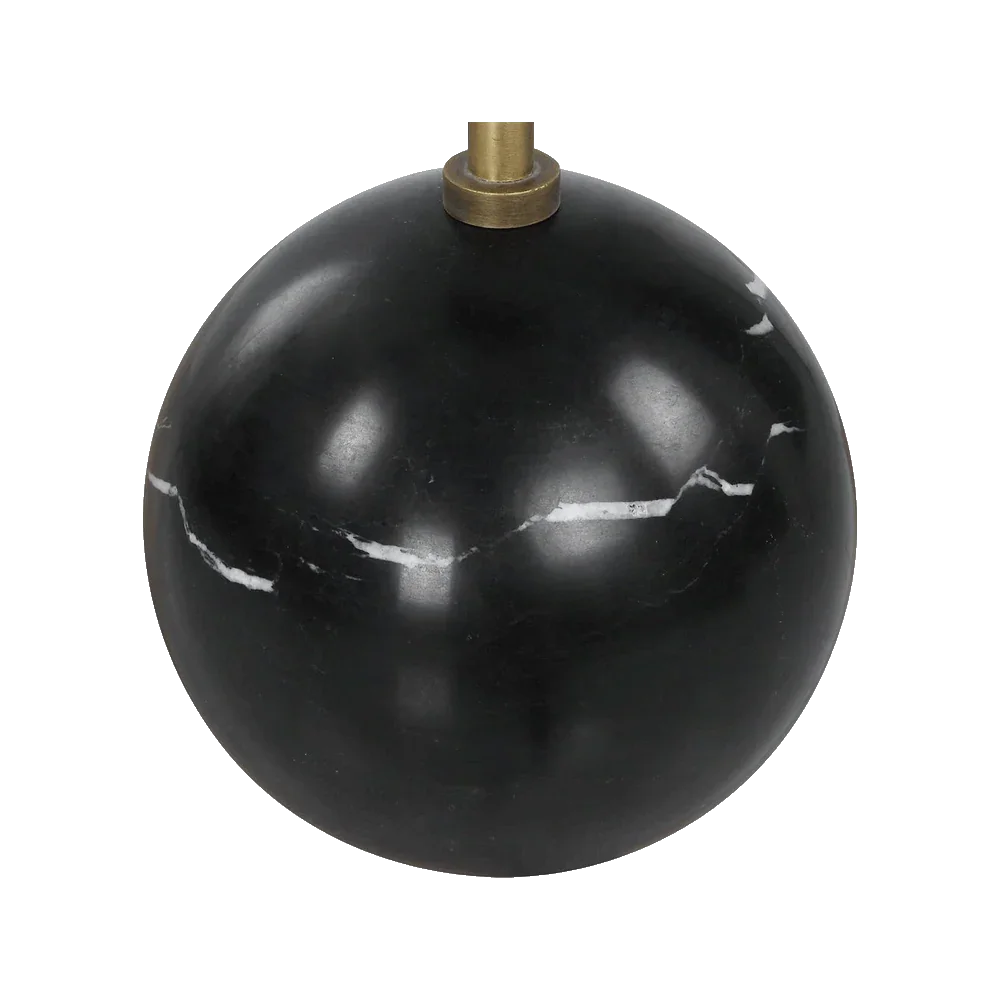 Aura Black Side Table