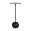 Aura Black Side Table