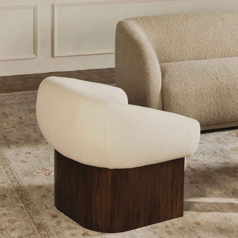 Aura Cream Lounge Chair