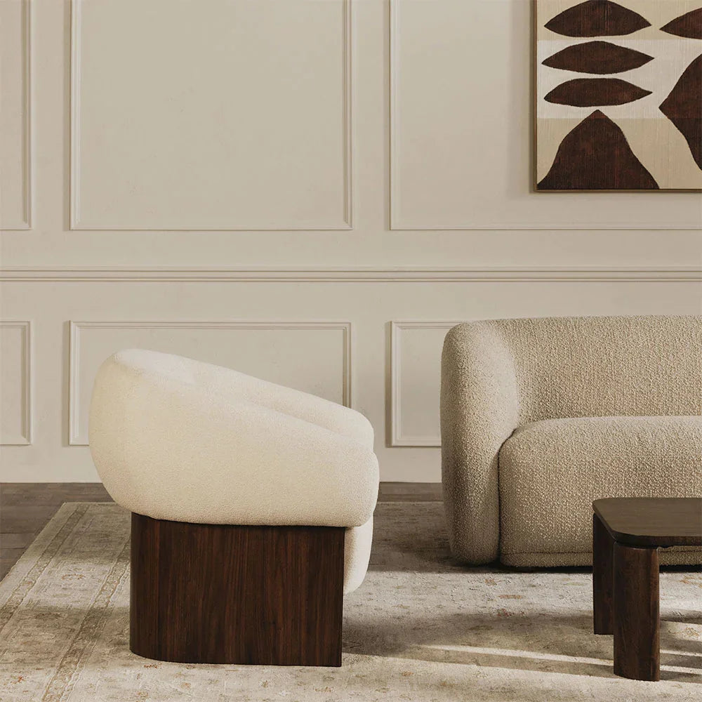 Aura Cream Lounge Chair