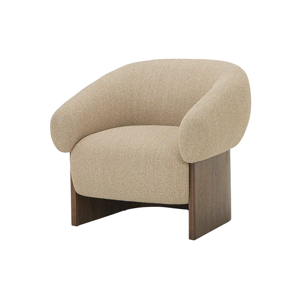 Lyra Tan Lounge Chair