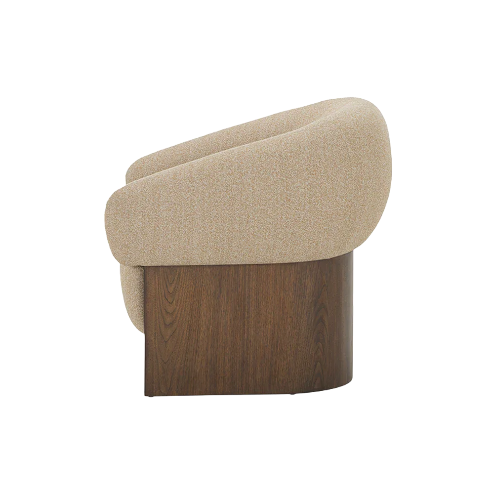 Lyra Tan Lounge Chair