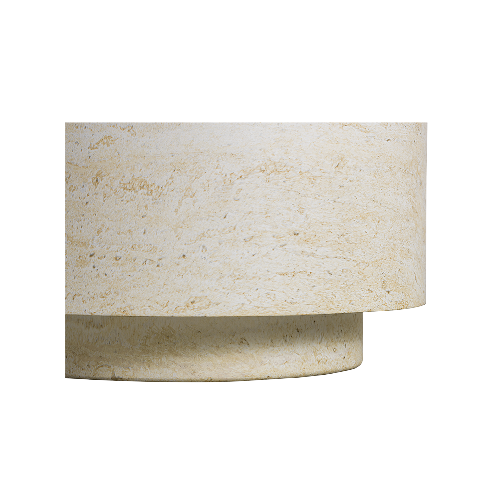 Elysia Travertine Side Table
