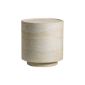 Elysia Travertine Side Table