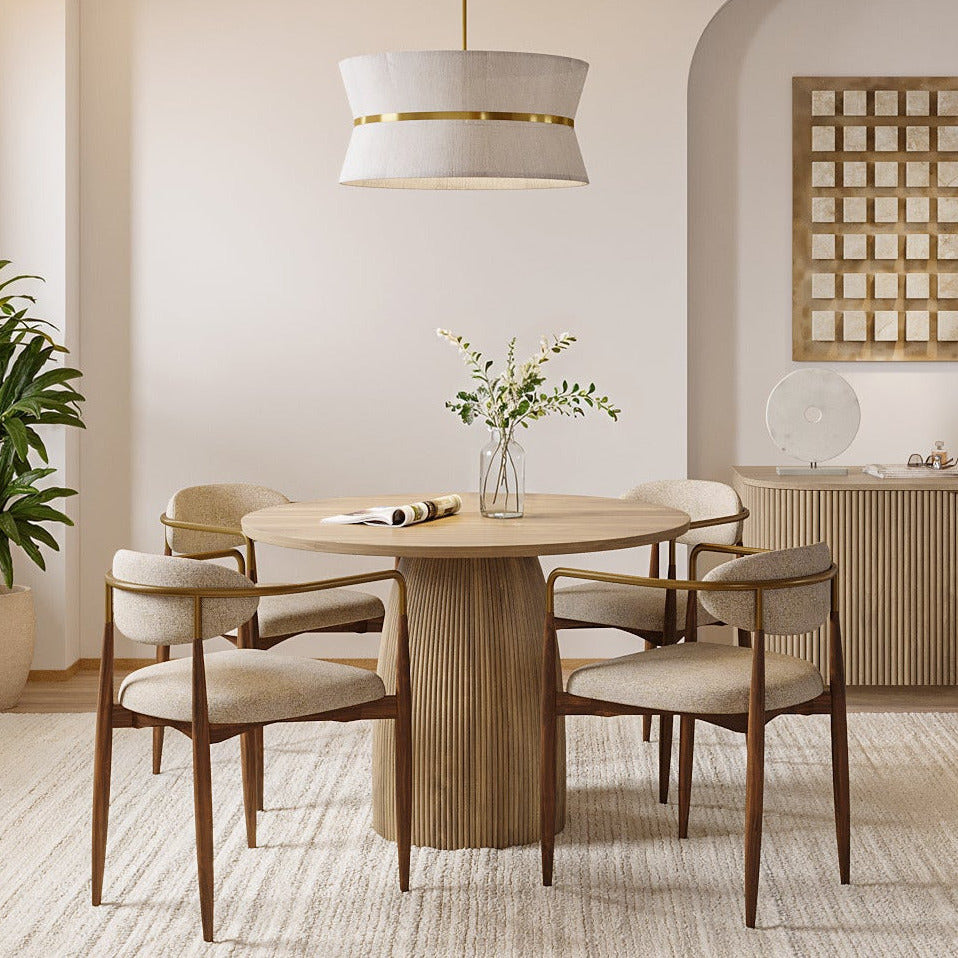 Sand Contemporary Minimalist Dining Chair