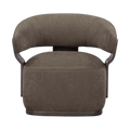 Juno Linen Swivel Accent Chair