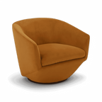 Akira Lounge Chair Dark Yellow