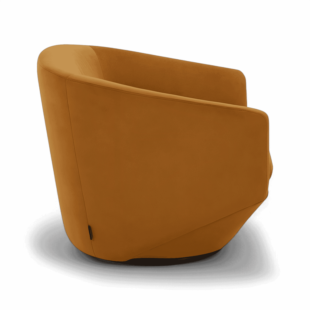 Akira Lounge Chair Dark Yellow