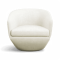 Akira Lounge Chair Off White