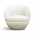 Akira Lounge Chair Off White