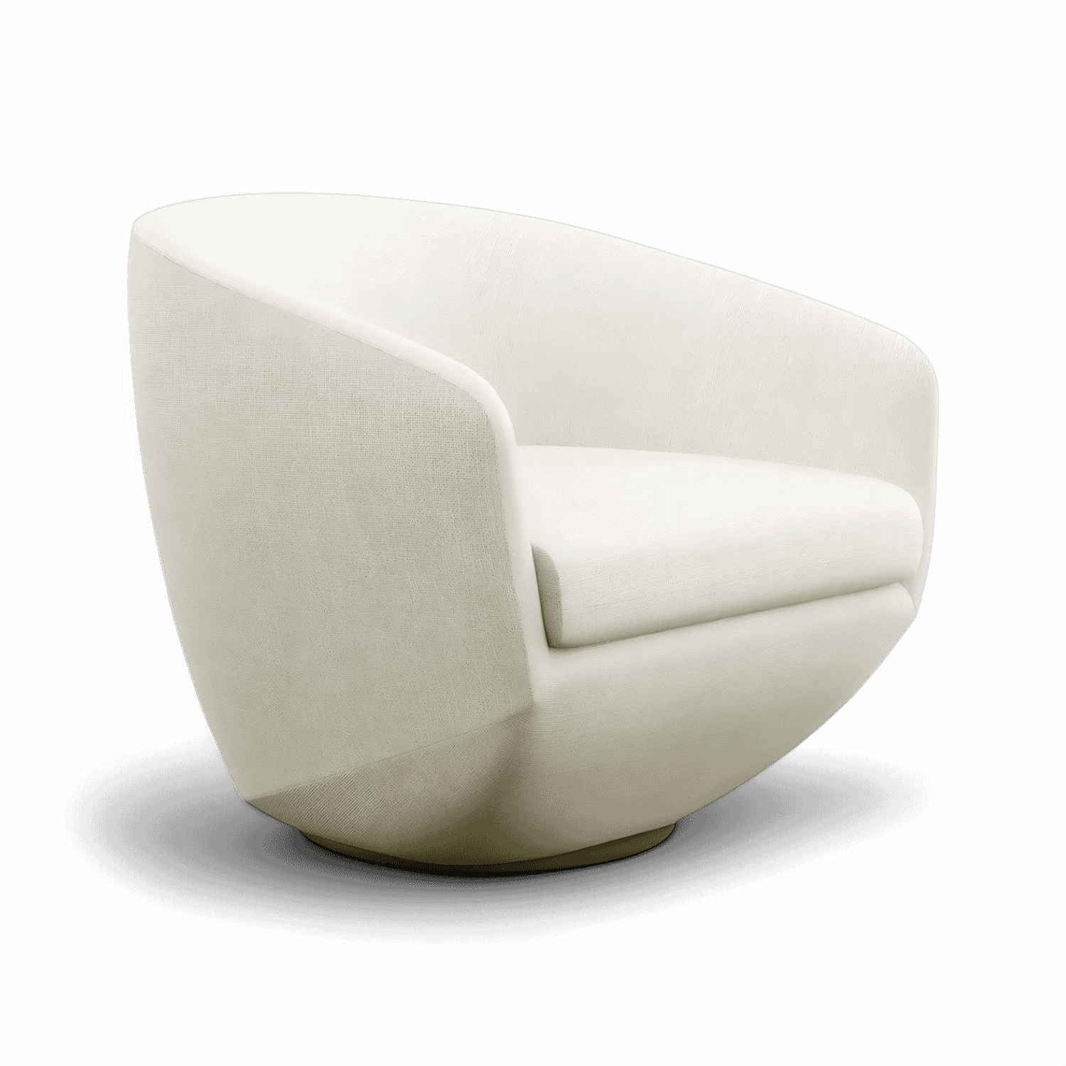 Akira Lounge Chair Off White