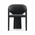 Aria Dining Chair Black Boucle