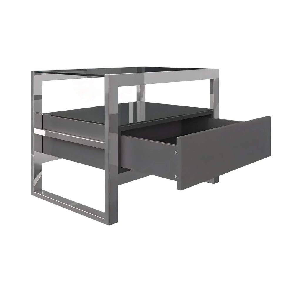 Bari Nightstand Gray