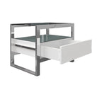 Bari Nightstand White