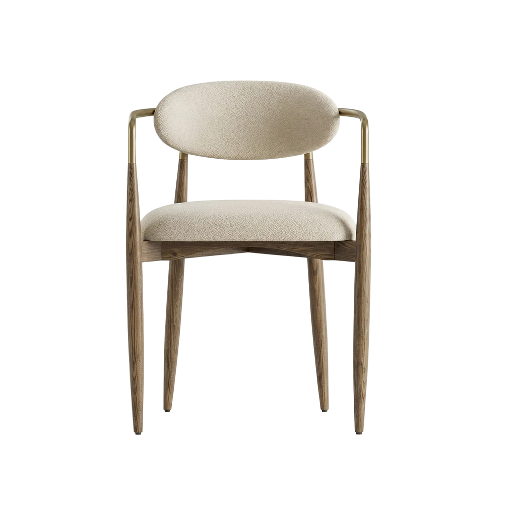 Sand Contemporary Minimalist Dining Chair