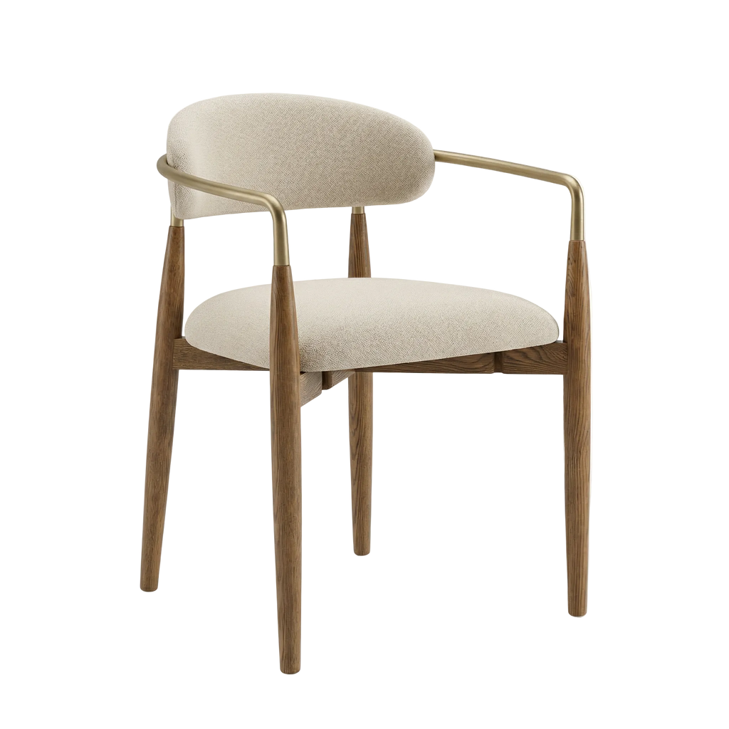 Sand Contemporary Minimalist Dining Chair