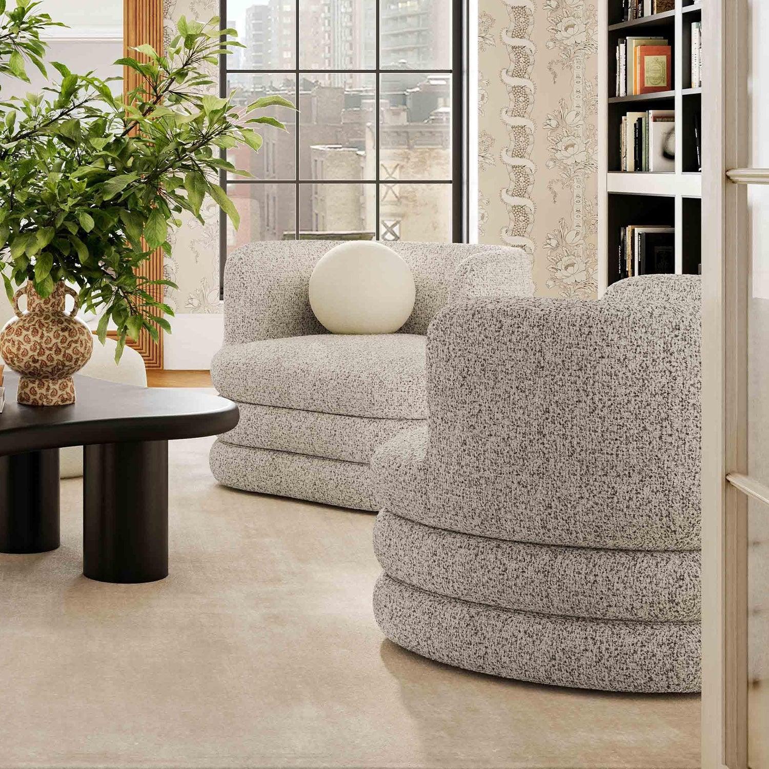 Eclipse Grey Lounge Chair