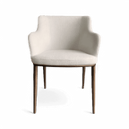 Jade Dining Chair White Boucle