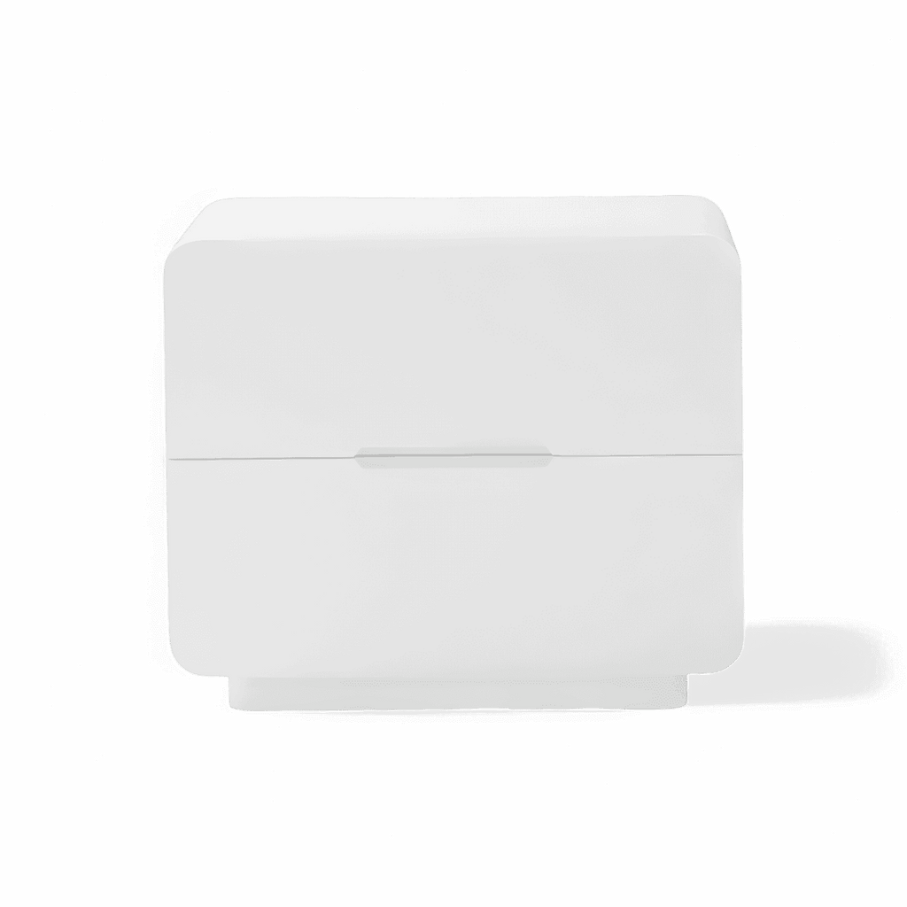 Aria White Nightstand