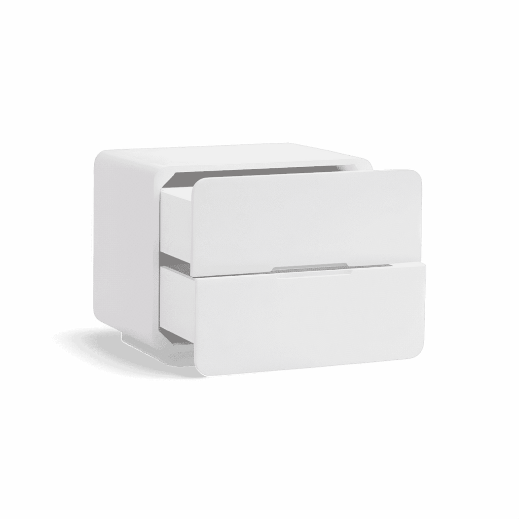 Aria White Nightstand
