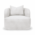 Serenity Boucle Swivel Lounge