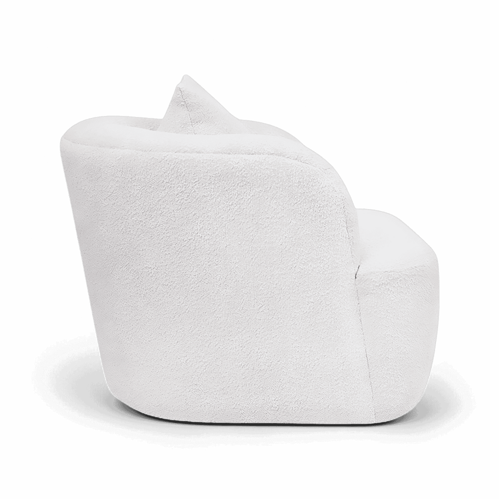 Serenity Boucle Swivel Lounge