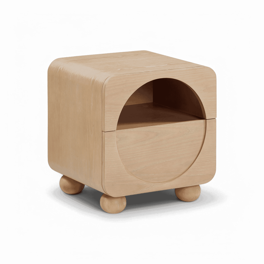 Lyra Natural Ash Nightstand