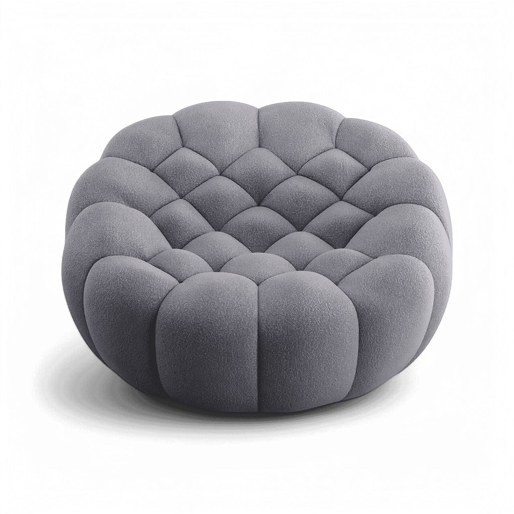 Cirrus Grey Sculptural Lounge