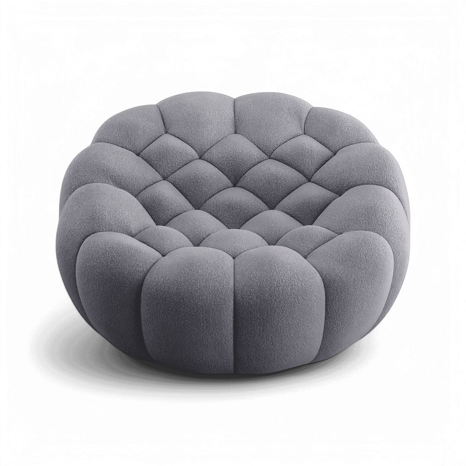 Cirrus Grey Sculptural Lounge
