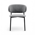 Zoya-C Minimalist Bouclé Dining Chair